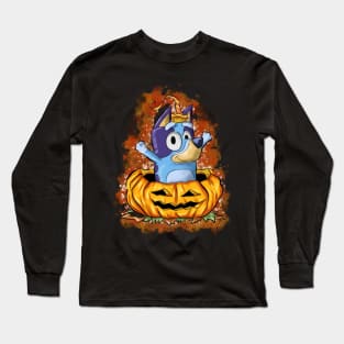 halloween bluey Long Sleeve T-Shirt